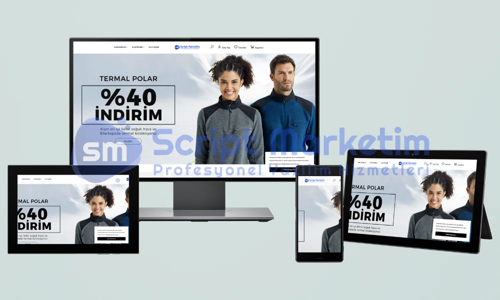 Eticaret Script RitimSepet – Giyim, Aksesuar ve Dinamik Ürün Satışı İçin Modern Eticaret Scripti