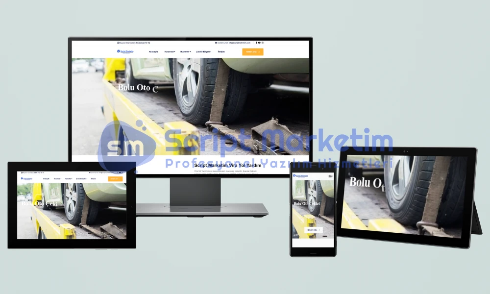 PHP Çekici Scripti - V1 Tasarımı